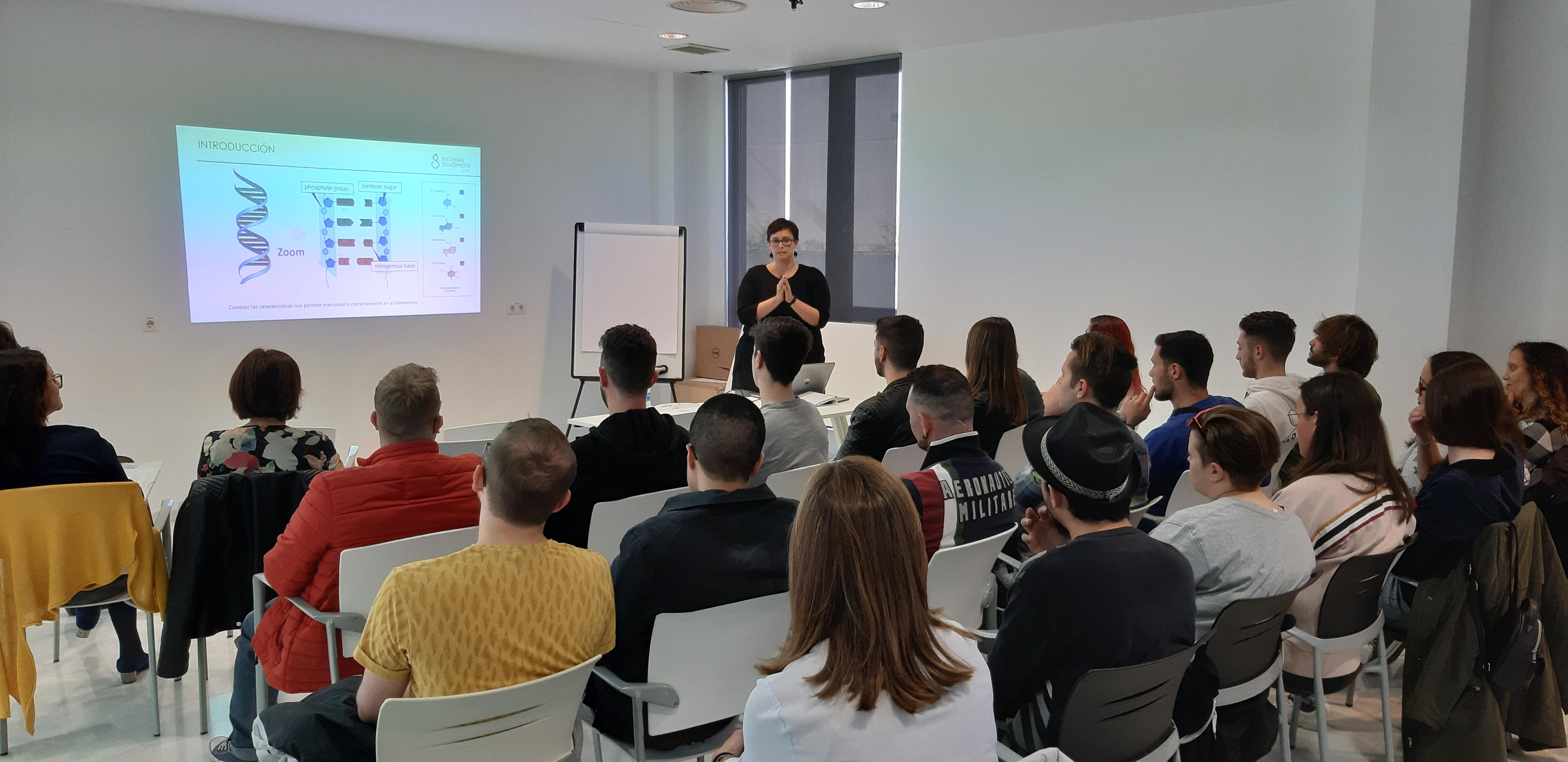 Iniciamos un ilusionante proyecto de formación para los estudiantes de Técnico de Laboratorio del IES Jorge Juan de Sagunto